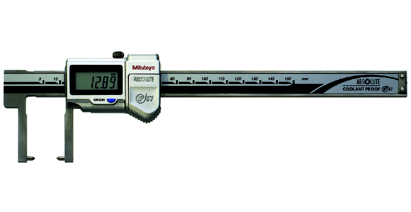 Mitutoyo ABSOLUTE Digimatic tolómérő befelé álló csőrrel, hegyes típus, IP67, 0-150 mm, 0.01 mm (573-654-20) termék fő termékképe