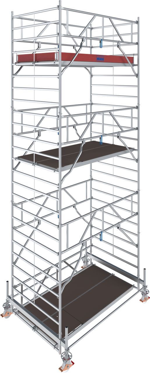 Krause STABILO Professional gurulóállvány, 500 -as sorozat, mezőméret: 2.5 m x 1.5 m, munkamagasság: 7.5 m termék fő termékképe