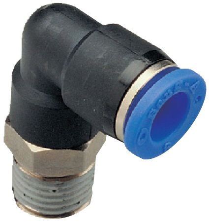 Rectus PL 08-03 könyök csatlakozó, 8mm x 3/8" termék fő termékképe