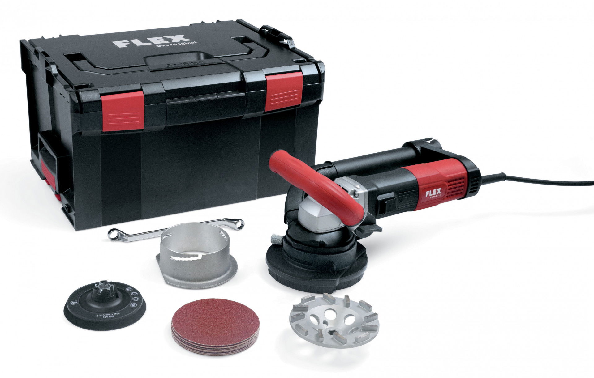 Flex RE 16-5 115 Kit RETECFLEX univerzális csiszoló Beton-Jet csiszoló tárcsával termék fő termékképe