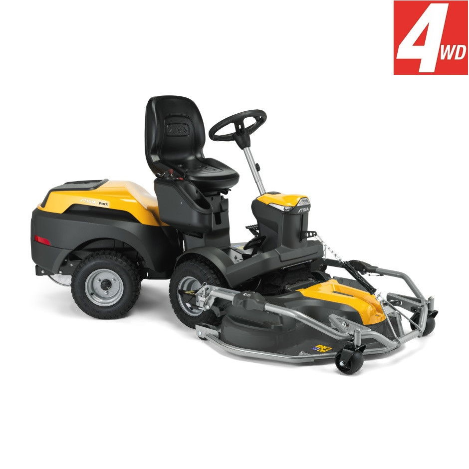 STIGA frontkaszás fűnyíró traktor PARK 700 WX 4WD (Vágóasztal nélkül) termék fő termékképe