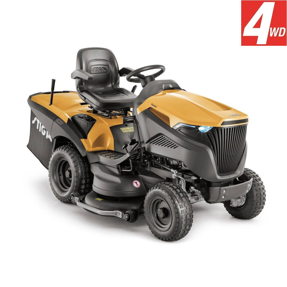 STIGA fűgyűjtős fűnyíró traktor ESTATE 9122 WX 4WD termék fő termékképe