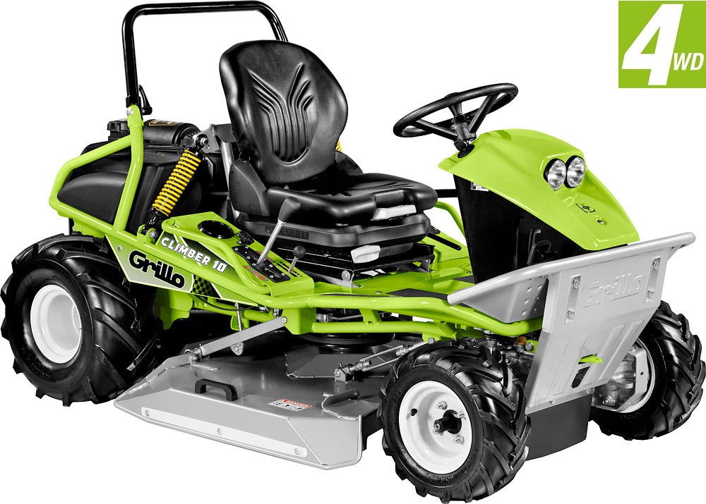 GRILLO fű és bozótvágó traktor CLIMBER 10 AWD 27 termék fő termékképe
