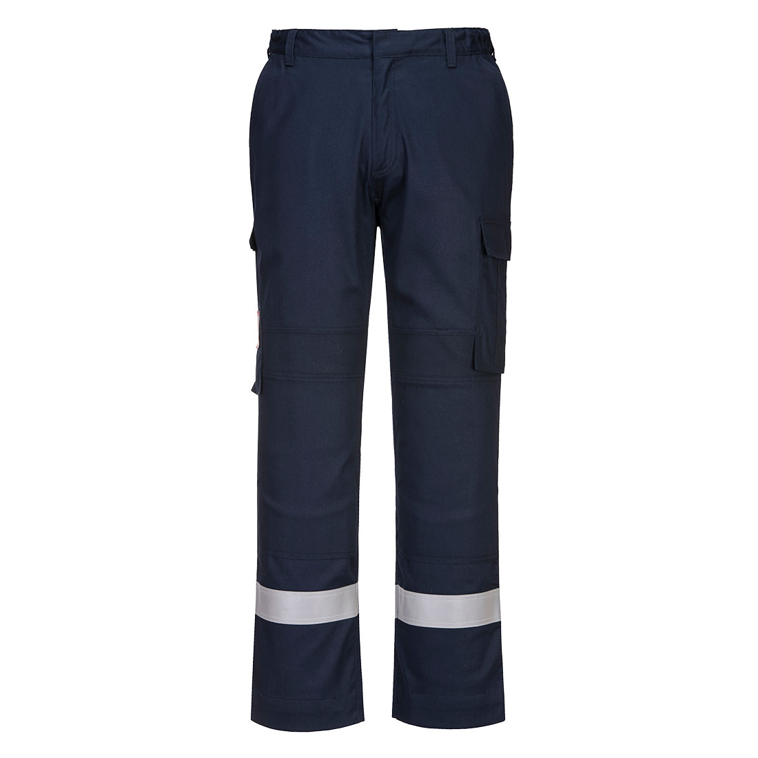 Portwest FR401 - Bizflame Work Lightweight Stretch lángálló nadrág, tengerészkék termék fő termékképe